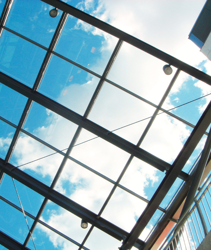 teto de vidro em Bauru